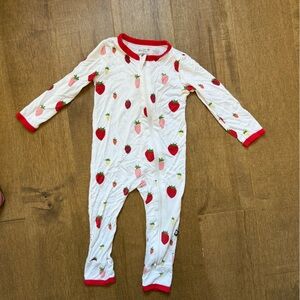 Kyte Baby strawberry romper